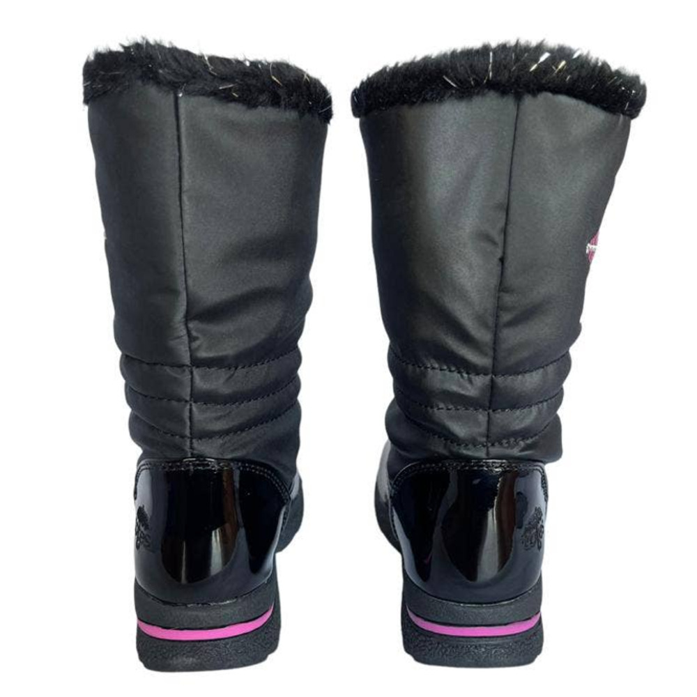 💎✨SALE✨💎 NEW IN BOX Totes Kids VANESSA Black Boots - Picture 5 of 7